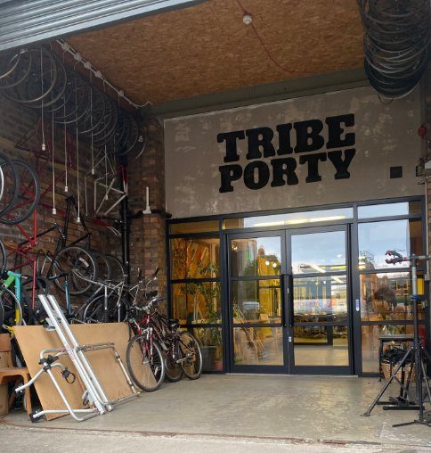 Shop Front Tribe Porty by EAS Installation