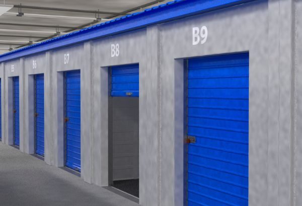 blue doors for business unit